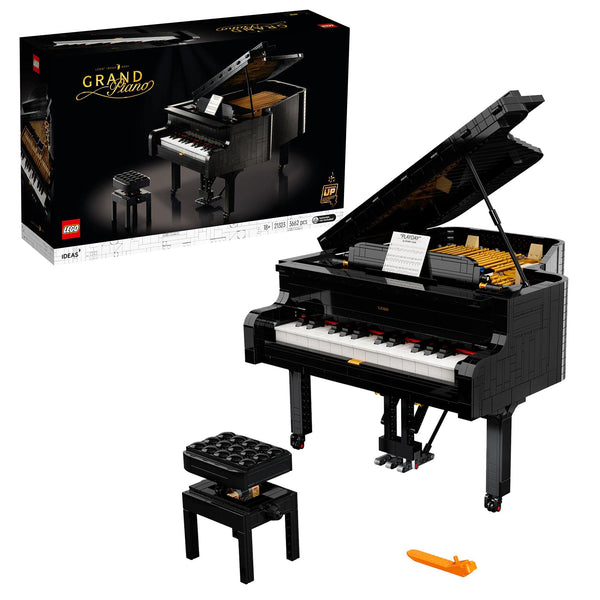 LEGO Ideas Grand Piano 21323 Model Building Kit, Build Your Own Grand Piano, An Exciting DIY Project and a for the Pianist, Musician, Music-Lover or Hobbyist in Your Life (3,662 Pieces)