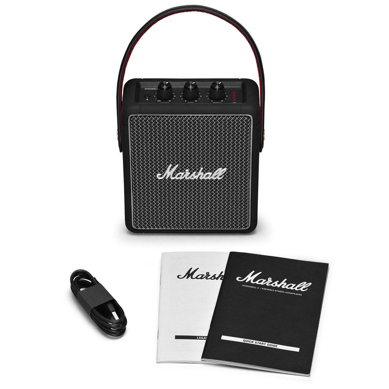 Marshall Stockwell II Wireless Portable Bluetooth Speaker - Black (UK)