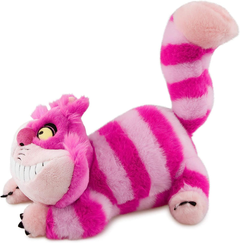 Disney Store Official Cheshire Cat Medium Soft Toy, Alice In Wonderland, 18cm/7”, Iconic Cuddly Toy Character, Has Embroidered Details and Classic Grin, Felt Claws, Suitable For Ages 12 months+