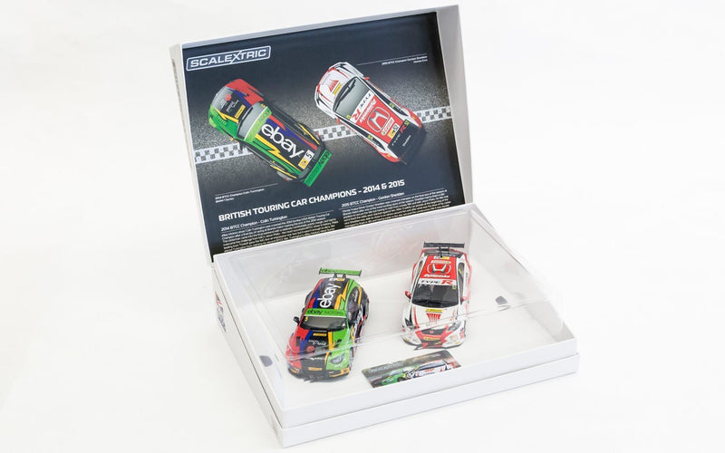 Scalextric C3694A Other License BTCC Champions-BMW 125 Series 1 & Honda Civic Car