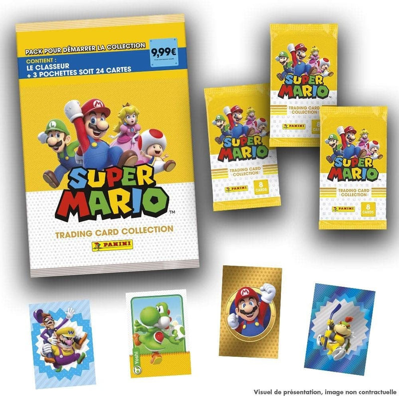 Panini Super Mario Trading Card Collection - Starter Pack
