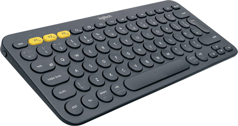 Logitech K380 Keyboard, QWERTY UK Layout - Black