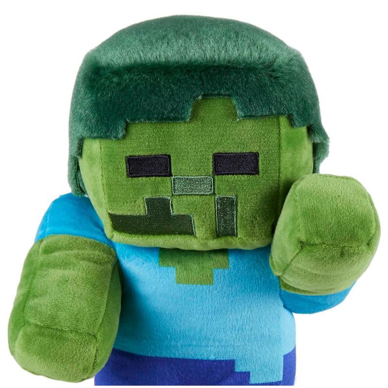 Minecraft Basic Plush Character Soft Dolls, Video Game-Inspired Collectible Toy Gifts for Kids & Fans Ages 3 Years Old & Up