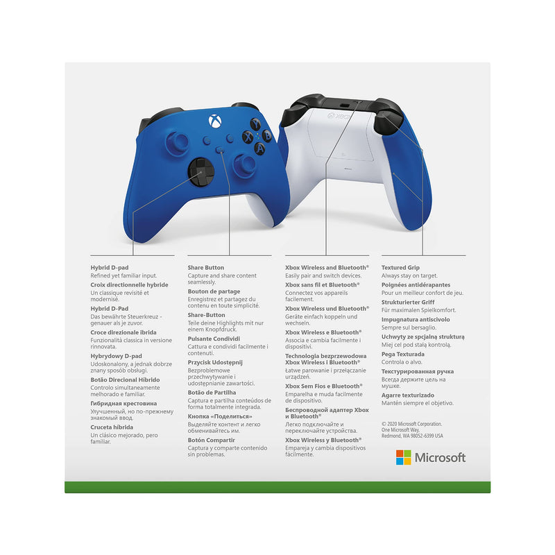 Xbox Wireless Controller – Shock Blue