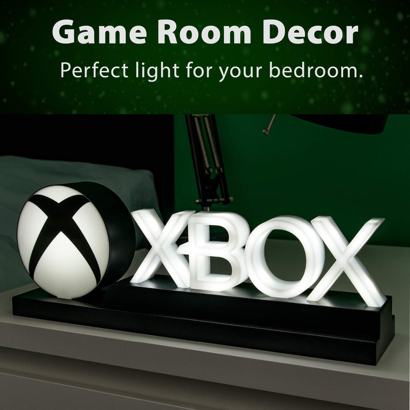 Paladone Xbox Icons Light, Dynamic and Standard Lighting Modes, Licensed Xbox Gaming Desk Accessory Game Room Decor & Xbox Gift