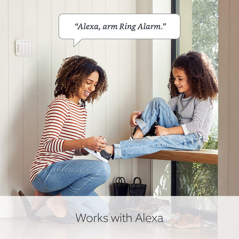 Ring Alarm Pack - S with Alarm Outdoor Siren by Amazon | Smart home alarm security system with optional Assisted Monitoring - No long-term commitments | Works with Alexa