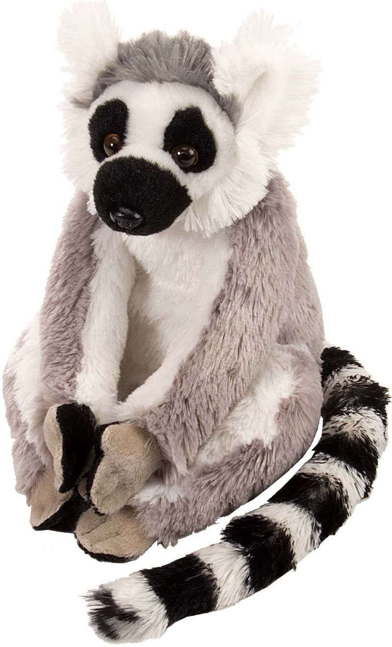 Wild Republic Playful Penguin Plush Soft Toy, Cuddlekins Cuddly Toys, Gifts for Kids 20 cm & 10880 Ring Tailed Lemur Plush, Cuddlekins Cuddly Soft Toys, Kids Gifts, 20 cm