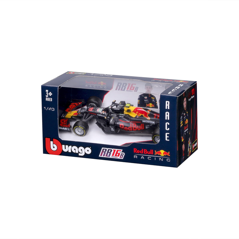 Bburago B18-38055V 1:43 F1 Aston Martin RED Bull Racing RB16B Verstappen, Assorted Colours