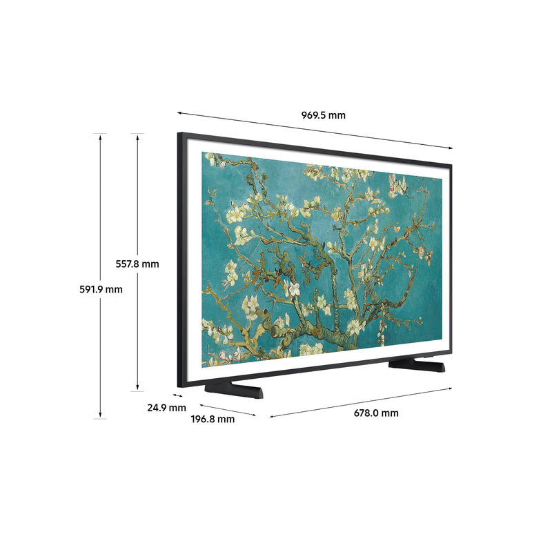 Samsung 43 Inch The Frame (2023) - Lifestyle QLED 4K HDR Smart TV With Art Mode, Matte Display, Customisable Bezel & Dolby Atmos Audio, Slim Fit Wall Mount & Alexa And Voice Assistants Built-In