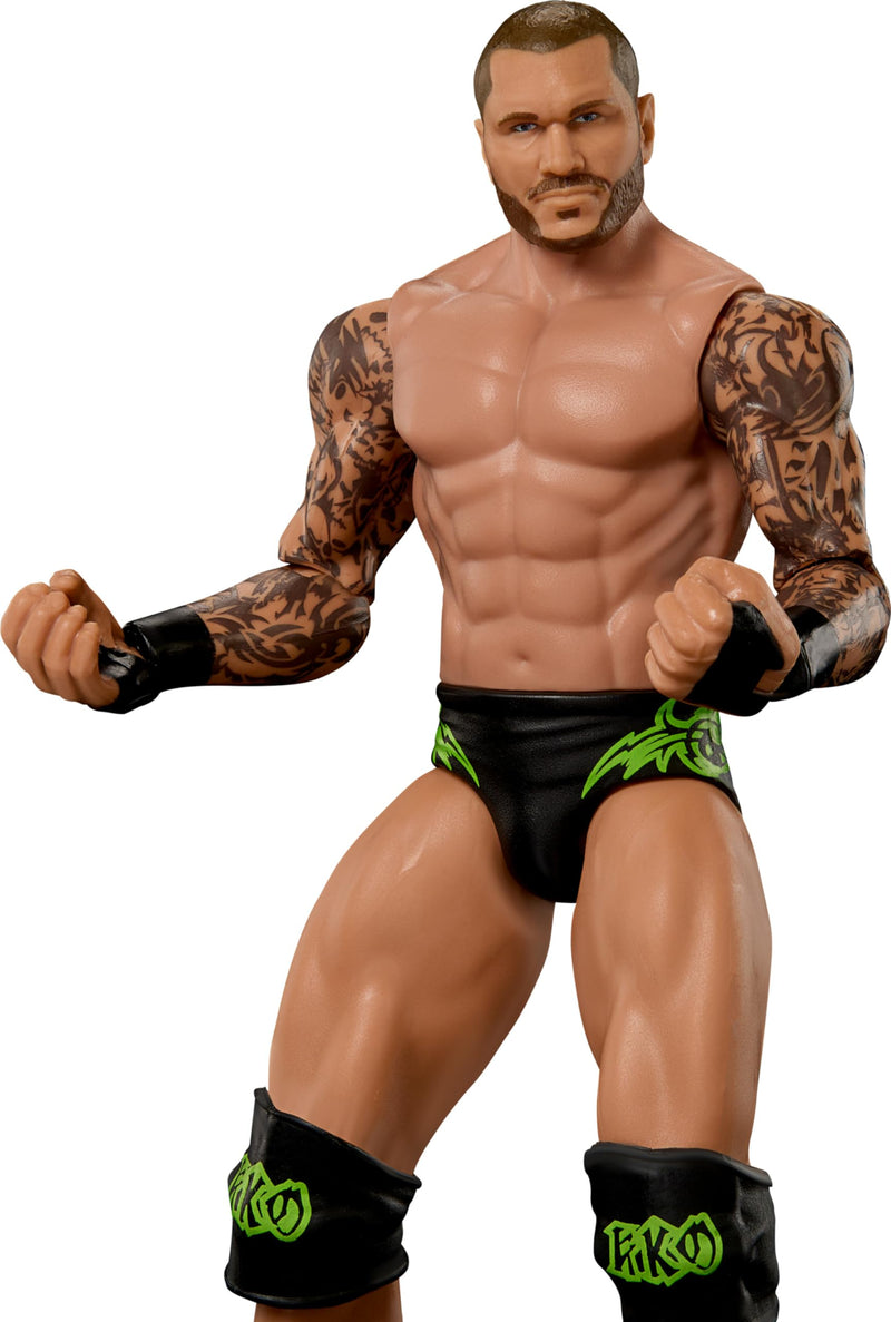 WWE Top Picks Action Figure, 6-inch Collectible Randy Orton with 10 Articulation Points & Life-Like Look