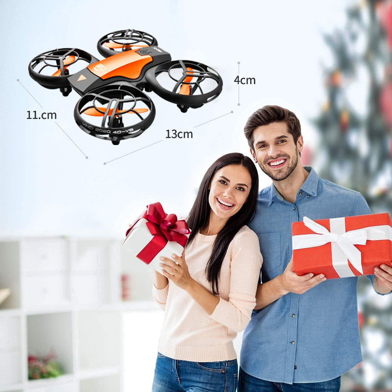 4DRC Mini Drone With 720P HD Camera For Kids, FPV 2.4G WiFi, Upgraded Propeller Guard, 3D Flip, Combat Mode, Induction Of Gravity, Altitude Hold, Headless Mode, One Key Take-Off/Landing, Toy Gift