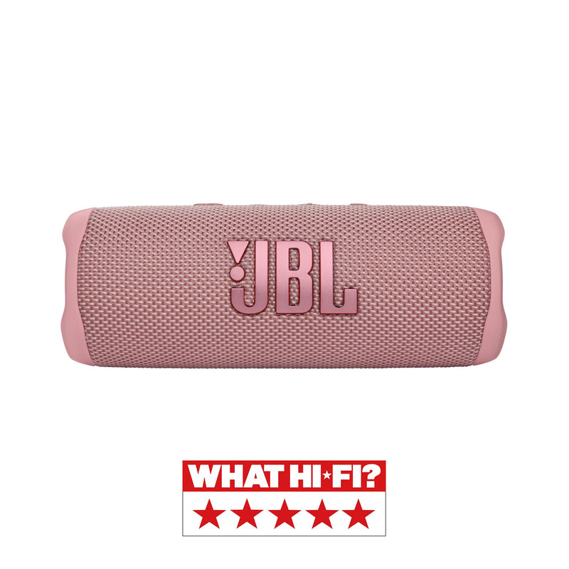 JBL Flip 6 Portable Bluetooth Speaker with 2-way speaker system and powerful JBL Original Pro Sound, up to 12 hours of playtime, in pink