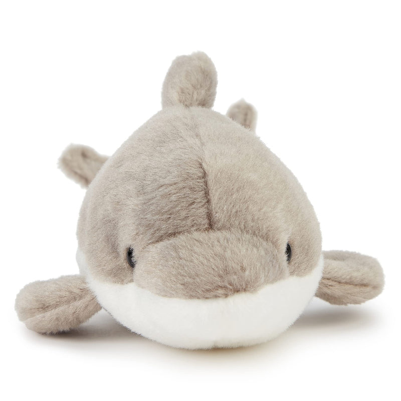 Zappi Co Plush Children's Stuffed Soft Cuddly Plush Toy-Part of Safari Animals Collection, Perfect for Kids (25cm Depth)(Dolphin)