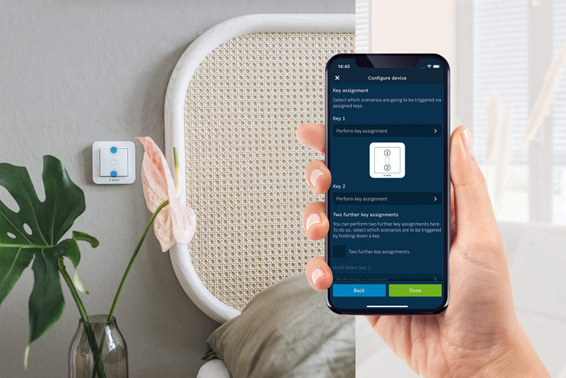 Bosch Smart Home universal switch for controlling smart devices