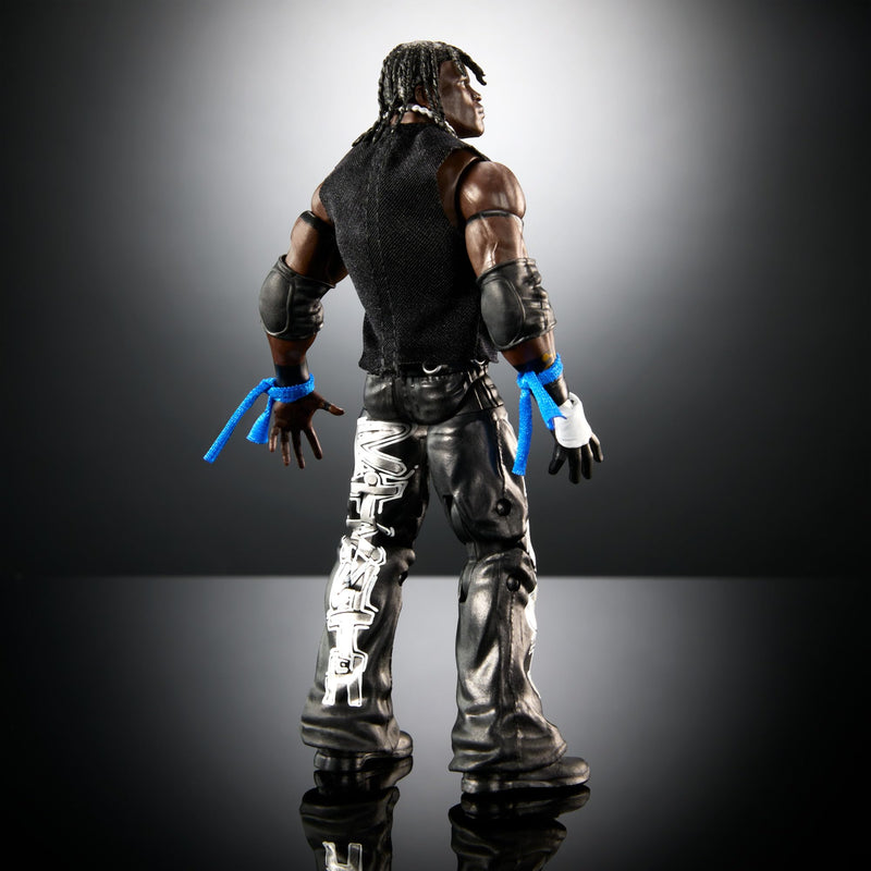 WWE Elite Action Figure & Accessories, 6-inch Collectible R-Truth with 25 Articulation Points, Life-Like Look & Swappable Hands, HTX28