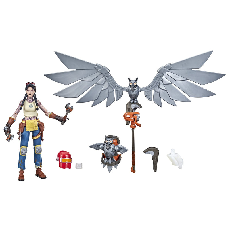 Hasbro Fortnite Victory Royale Series Jules and Ohm Deluxe Pack Collectible Action Figures with Accessories - Ages 8 and Up, 15 cm