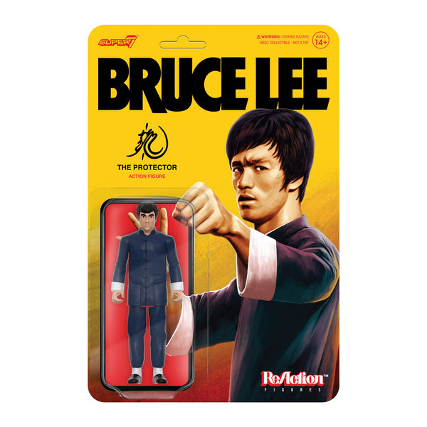 SUPER7 Bruce Lee The Protector 3.75 in Reaction Figure