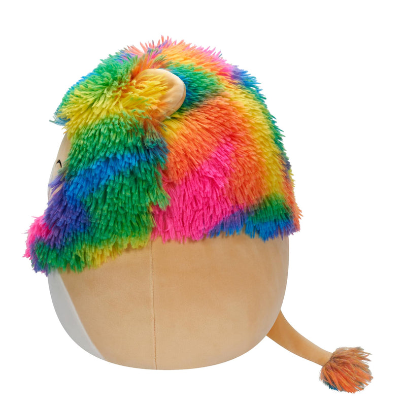 Squishmallows Original 12-Inch - Leonard the Lion with a Rainbow Mane