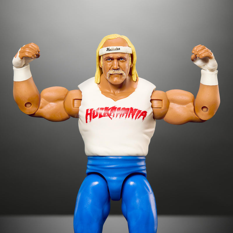 WWE Action Figure, 6-inch Collectible Hulk Hogan with 10 Articulation Points & Life-Like Look, HTW19