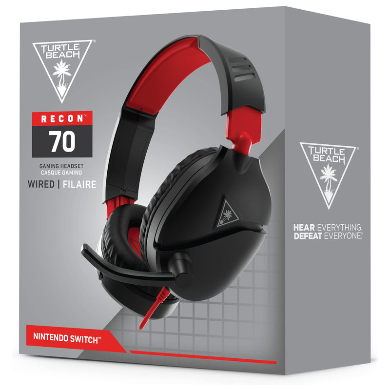 Turtle Beach Recon 70N Gaming Headset for Nintendo Switch, PS5, PS4, Xbox Series X|S, Xbox One & PC