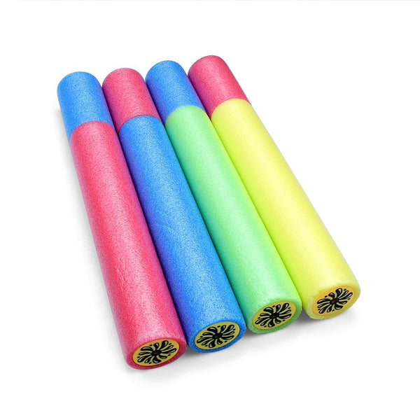 4pcs Colorful Children's Water Gun Series Smoked Pull Type EVA Foam Drawn Water Gun