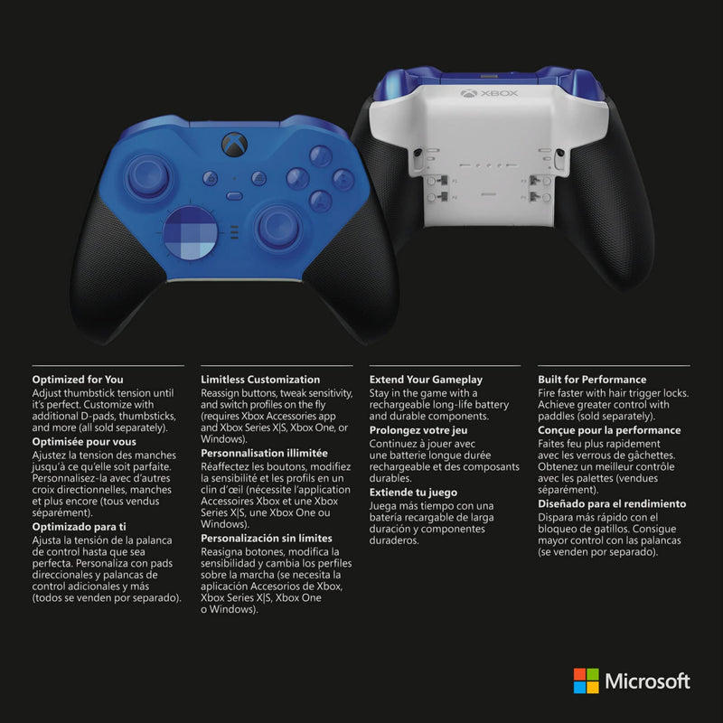 Xbox Elite Wireless Controller Series 2 – Core Edition (Blue)