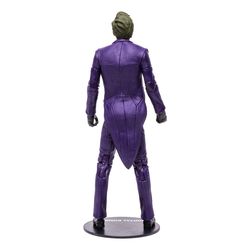 McFarlane Toys, 7-inch The Joker (Bloody) Mortal Kombat 11 Figure with 22 Moving Parts, Collectible Mortal Kombat Figure with collectors stand base – Ages 14+