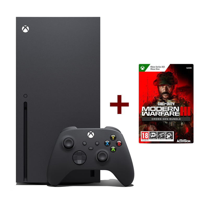 Xbox Series X + Call of Duty: Modern Warfare III - Cross-Gen Bundle for Xbox One and Xbox Series X (Download Code)