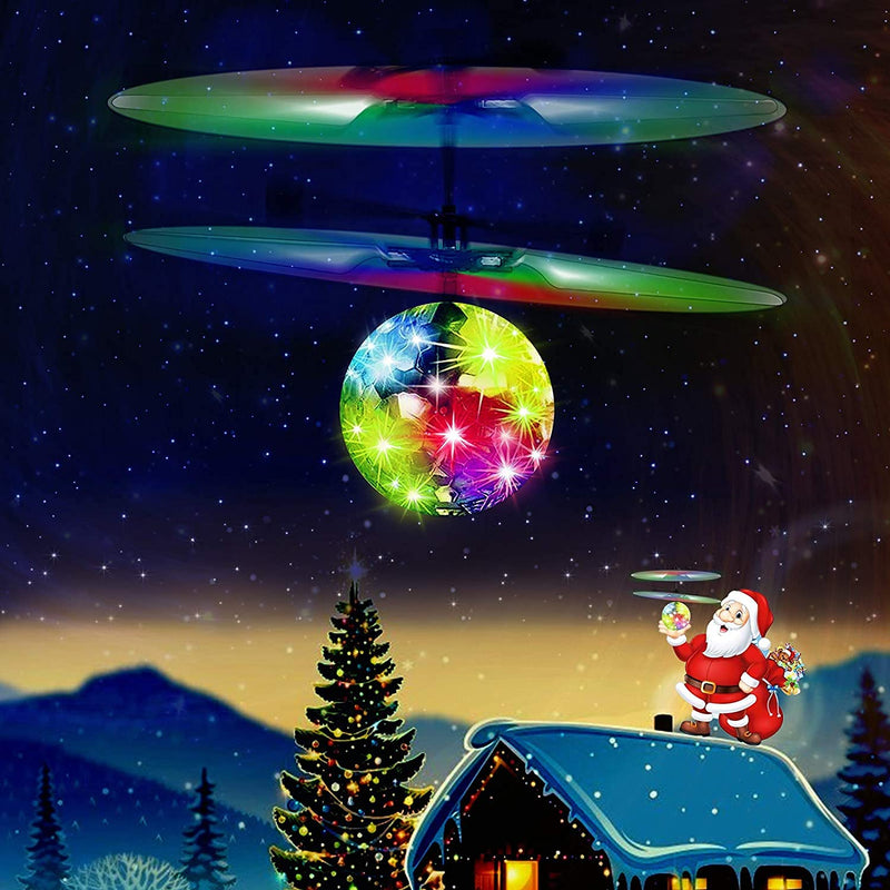 Flying Ball, Kids RC Flying Toys Infrared Induction Models Aircraft Helicopter Ball Kids Gadgets Mini Drone Flying Toys