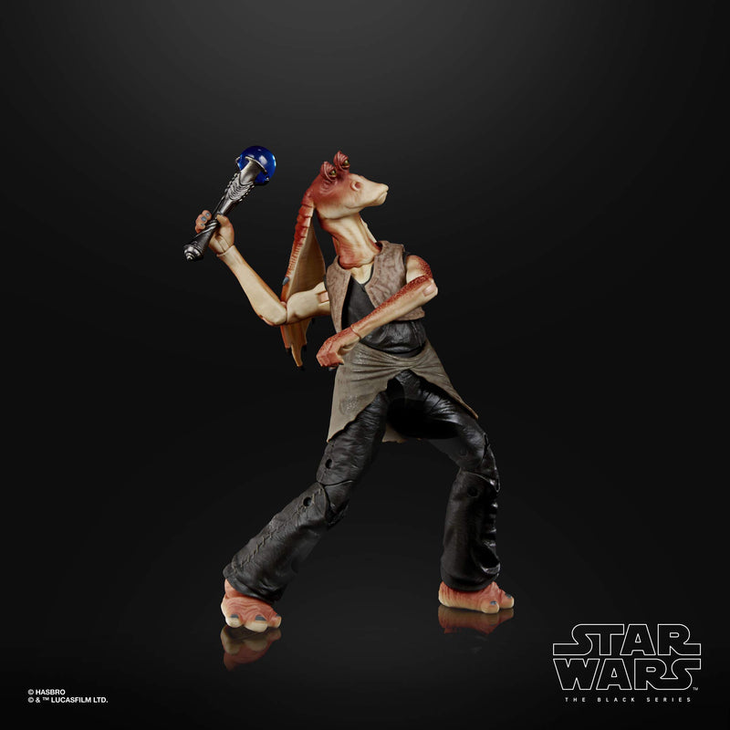 Star Wars The Black Series Jar Jar Binks 6-Inch-Scale The Phantom Menace Collectible Deluxe Action Figure, Kids Ages 4 and Up