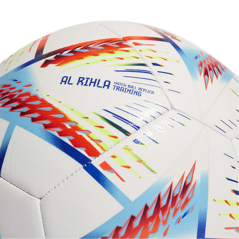 adidas Unisex Al Rihla Training Football, White/Panton, 5