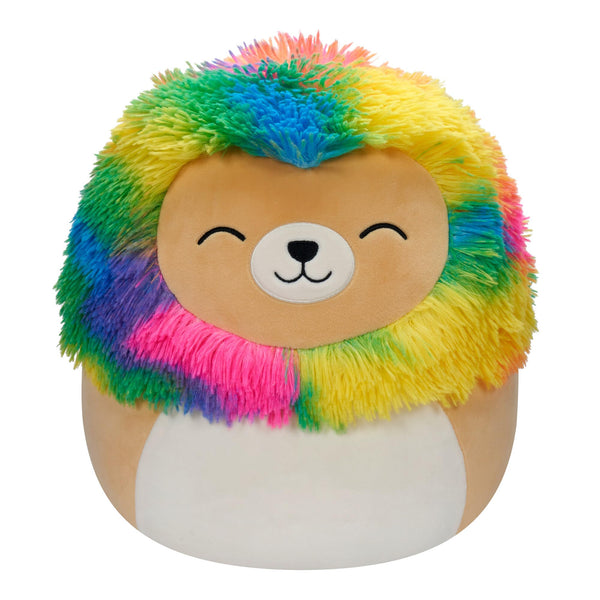 Squishmallows Original 12-Inch - Leonard the Lion with a Rainbow Mane