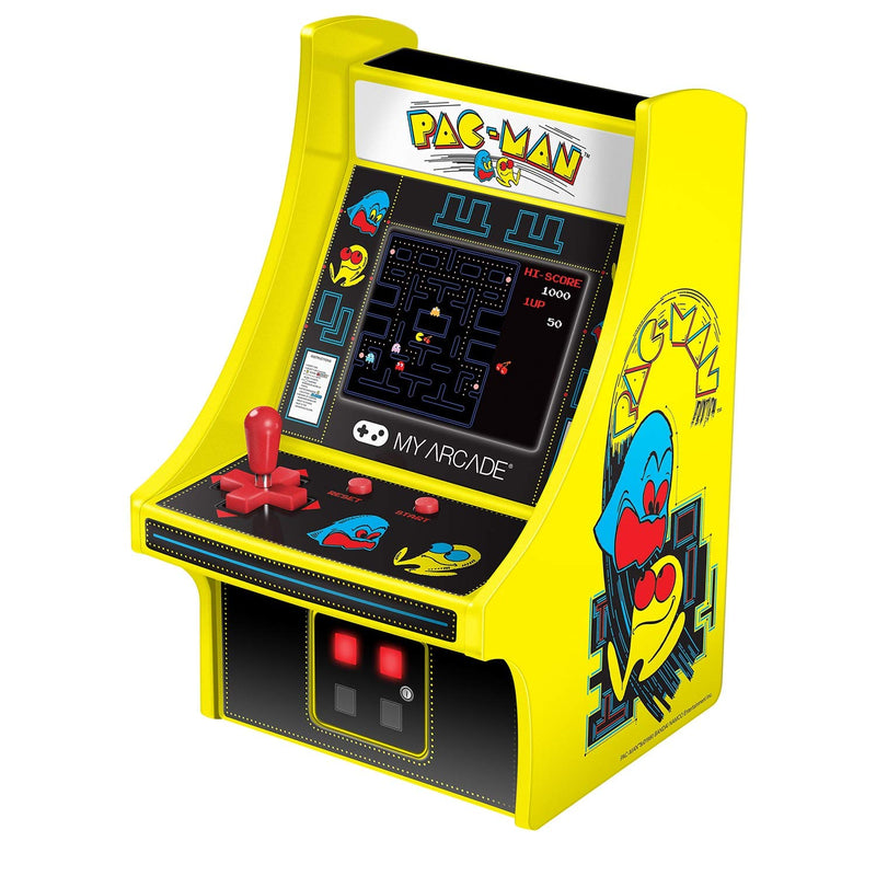 6" Collectible Retro Pac-Man Micro Player (Electronic Games)