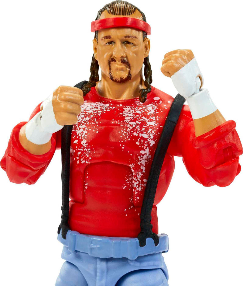 Mattel WWE Chainsaw Charlie Elite Collection Action Figure with Accessories, Articulation & Life-like Detail, 6-inch