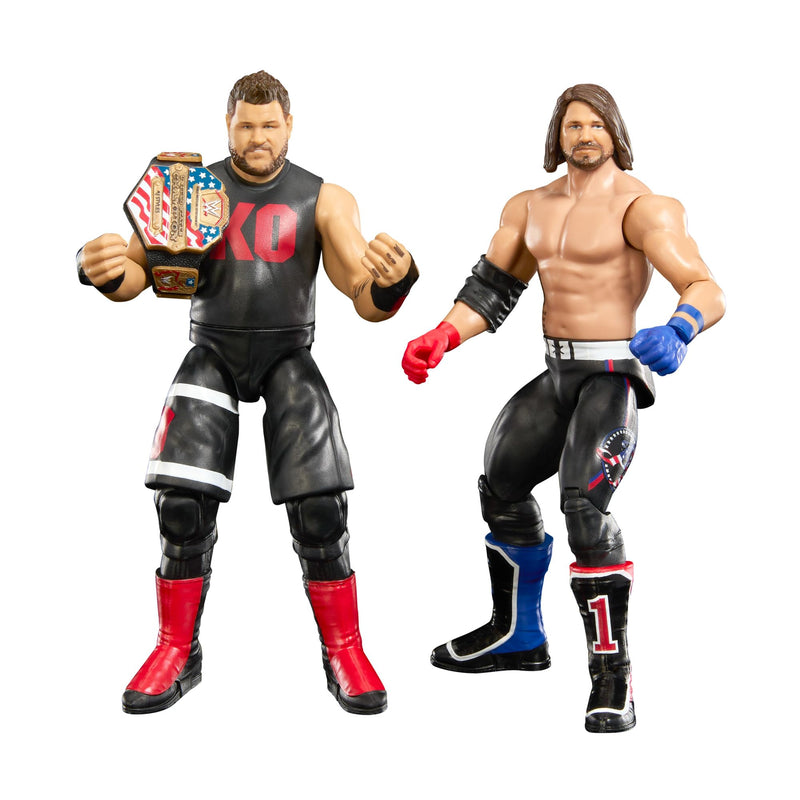 WWE Action Figure 2-Pack Championship Showdown Battle Pack with WWE Championship Title, HTW04