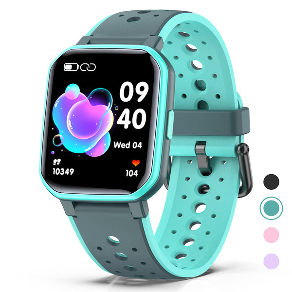 DIGEEHOT Kids Fitness Tracker Watch with Games, Kids Smart Watch IP68 Waterproof with Sport Modes, Pedometers, Alarm Clock, Heart Rate, Sleep Monitor, Birthday Toy Gifts for Kids Teens Boys Girls