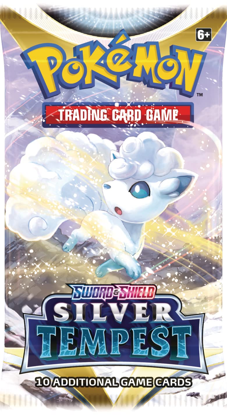 Pokémon TCG: Sword & Shield—Silver Tempest Elite Trainer Box (8 Boosters Premium Accessories)