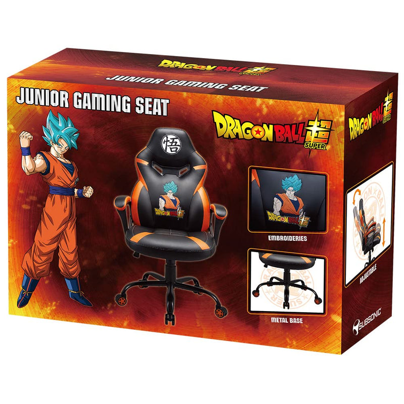 Subsonic DBZ - Dragon Ball Z - Junior gamer chair - Gaming office chair Black - Official License