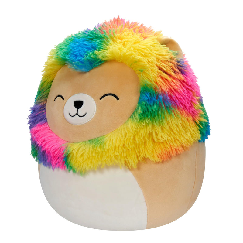 Squishmallows Original 12-Inch - Leonard the Lion with a Rainbow Mane