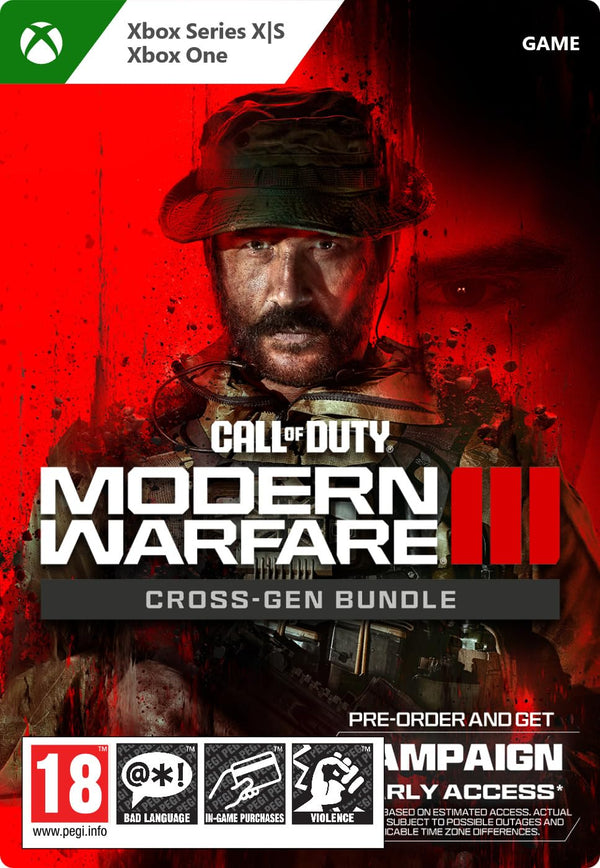 Call of Duty: Modern Warfare III Cross-Gen Bundle - Xbox One/Series XS - Download Code