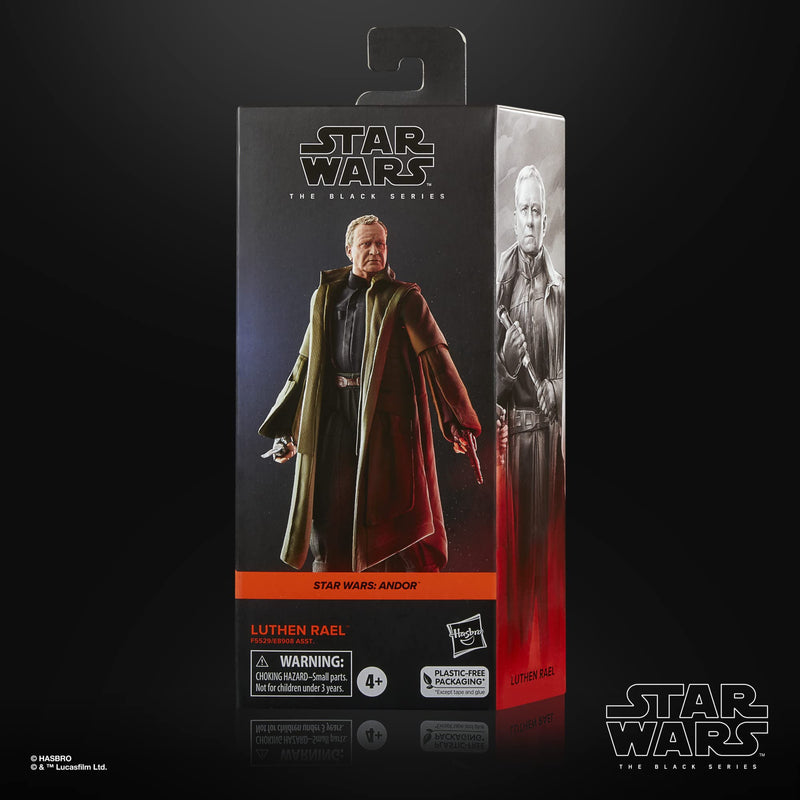 Star Wars Hasbro Wars The Black Series Luthen Rael Toy 6-Inch-Scale Wars: Andor Collectible Action Figure, Toys for Ages 4 and Up, F5529, Multicolor