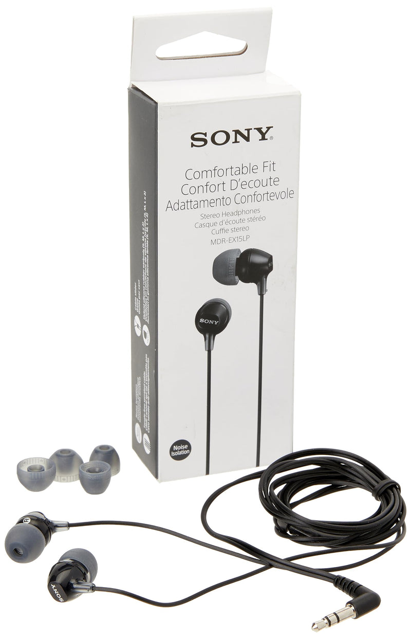 Sony In-Ear Headphones, Black