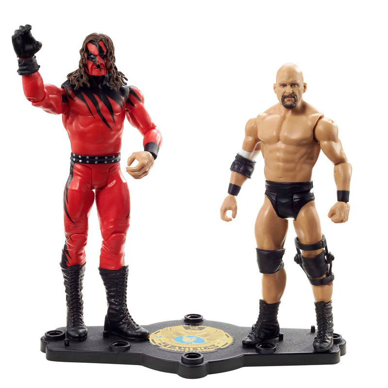 WWE Championship Showdown "Stone Cold" Steve Austin vs Kane 2-Pack Wrestling Action Figure