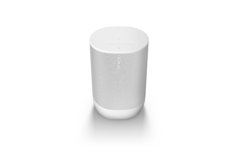 Sonos Move 2, Upgraded inside and out, our most powerful portable speaker delivers heart-pumping stereo sound wherever you want. (White)