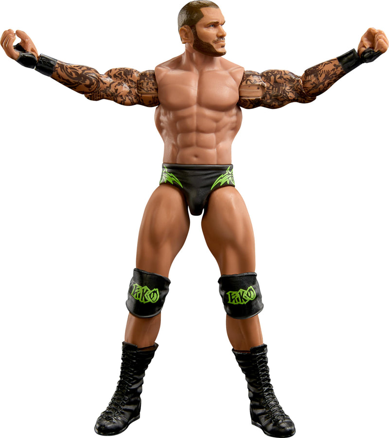 WWE Top Picks Action Figure, 6-inch Collectible Randy Orton with 10 Articulation Points & Life-Like Look