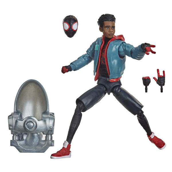SPIDER-MAN Hasbro Marvel Legends Series Into the Spider-Verse Miles Morales 6-inch Collectible Action Figure Toy and 3 Accessories