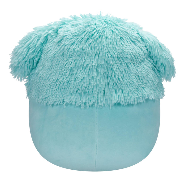 Squishmallows Original 12-Inch - Joelle the Teal Bigfoot with Flower Pin