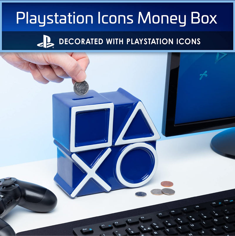 Paladone Playstation Icons Money Box | Official Licensed Gaming Merchandise