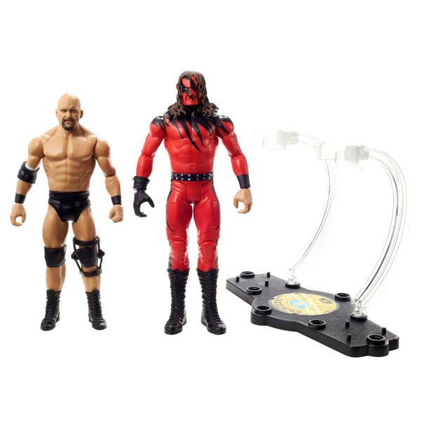 WWE Championship Showdown "Stone Cold" Steve Austin vs Kane 2-Pack Wrestling Action Figure