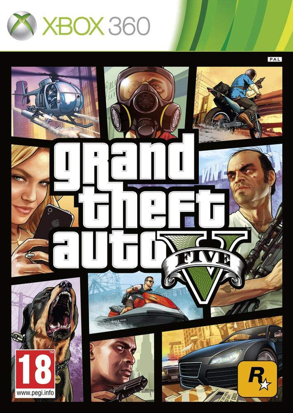 Take-Two Interactive Grand Theft Auto V, Xbox 360 Anglais